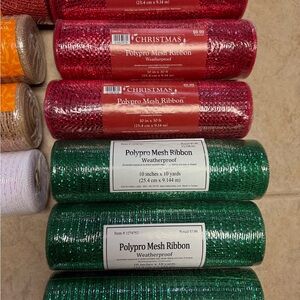 Polypro Mesh Ribbon 10 rolls